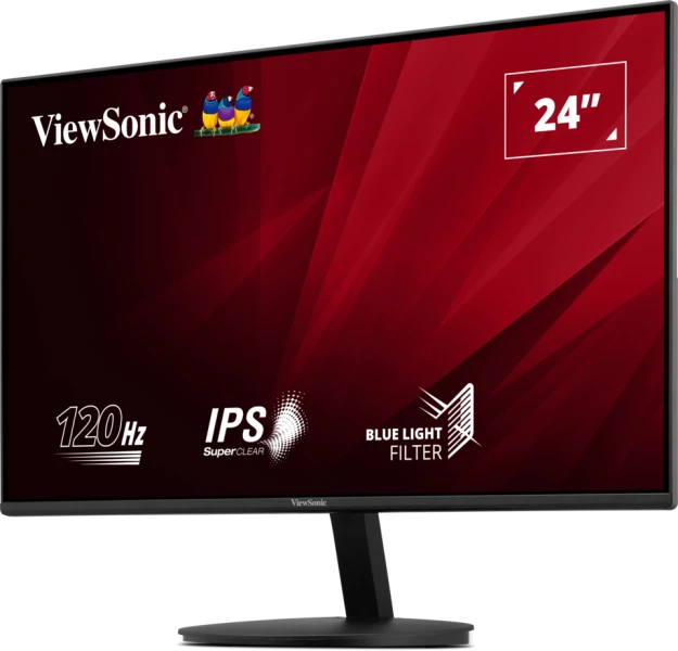 ViewSonic Monitor Desktop 24" VA24E1-H Monitor Full HD 24" 120Hz con ingressi HDMI e VGA
