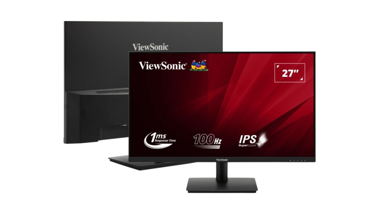 ViewSonic Monitor Desktop 27" VA270-H-2 27” Full HD 100Hz Monitor with Fast 1ms Response Time