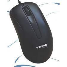 MOUSE OTTICO USB TECNO TC-50 NERO 1200DPI CON FILO 120CM