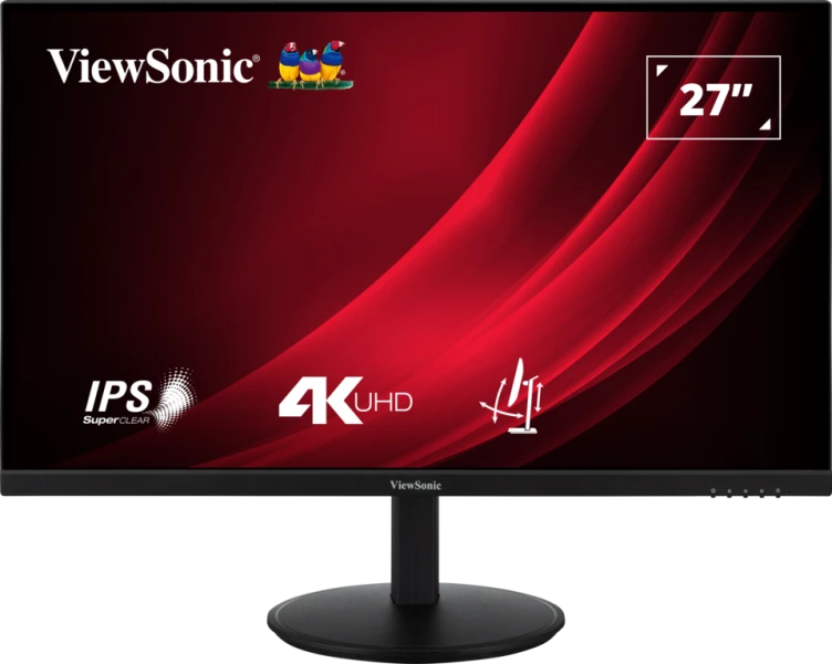 ViewSonic Monitor Desktop 27" VG2708-4K LED display 68,6 cm 3840 x 2160 Pixel 4K Ultra HD Nero