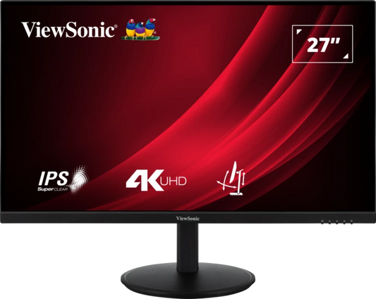 ViewSonic Monitor Desktop 27" VG2708-4K LED display 68,6 cm 3840 x 2160 Pixel 4K Ultra HD Nero
