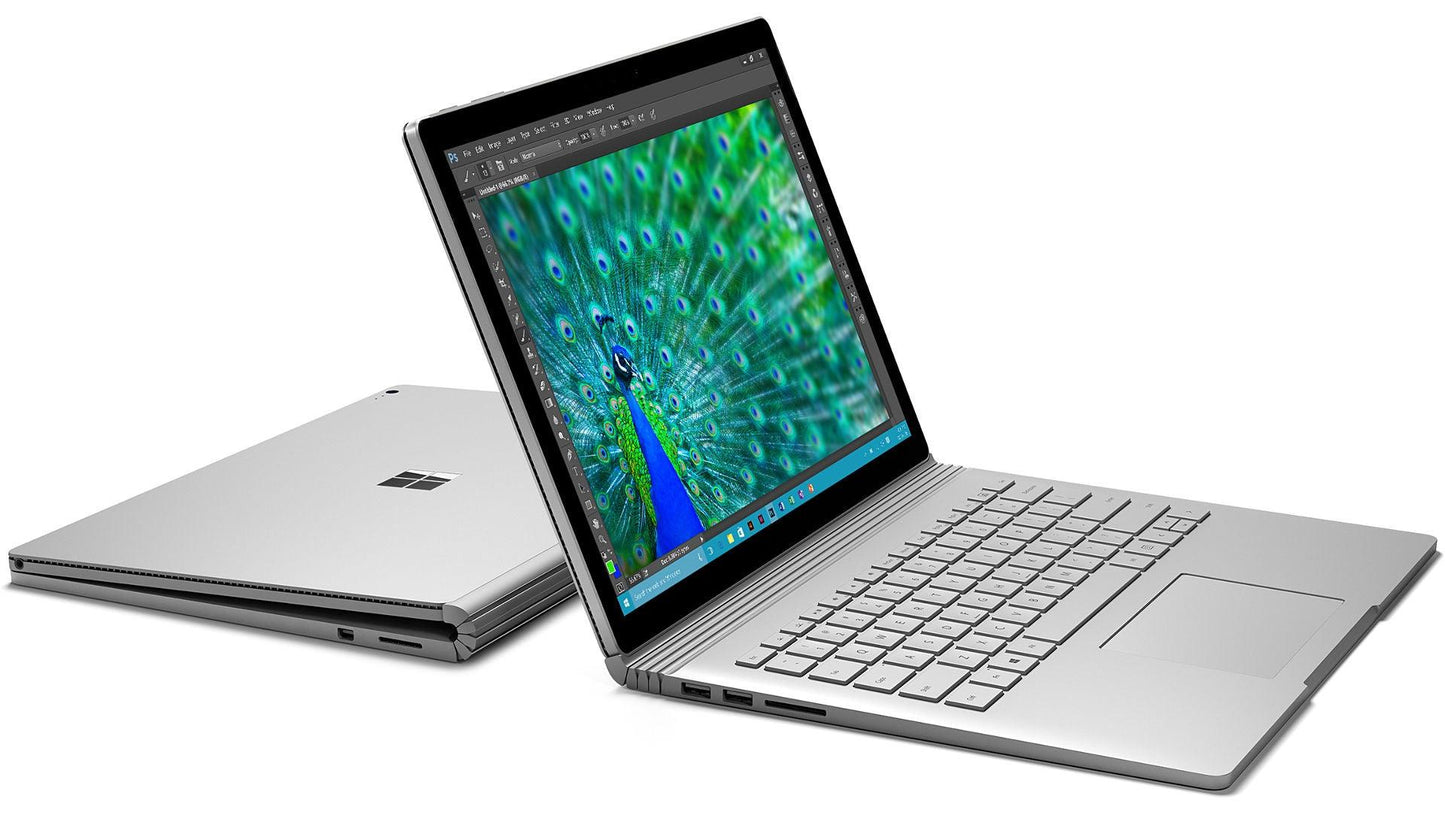 Microsoft Surface Book intel i7 13.5" Nvidia GeForce 8GB 256GB SSD Notebook touchscreen - {{ collection.title }} - Rivivonet