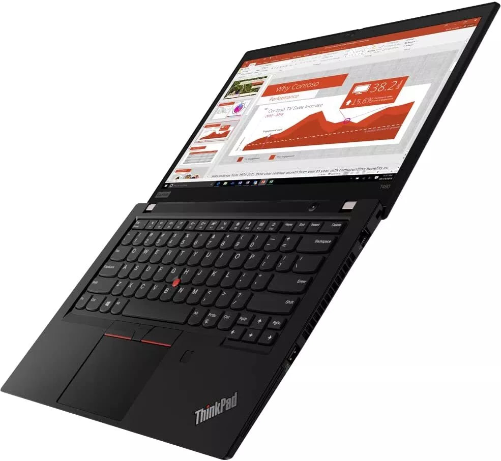 Lenovo ThinkPad T490 Intel i5 8GB 256GB SSD notebook ricondizionato schermo 14.1
