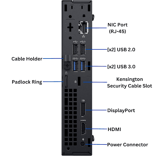 Dell Optiplex 3060 Mini PC  i5 8GB 256GB SSD computer ricondizionato Windows 11 Pro