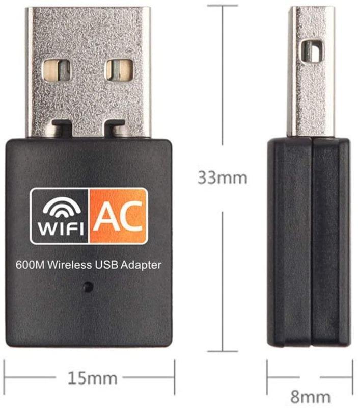 Pendrive WiFi 600 mbps USB - Rivivonet